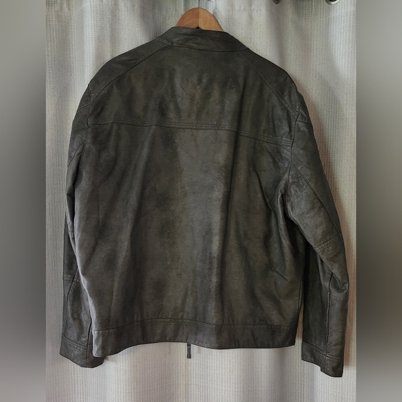 Calvin Klein Faux Leather Jacket - XL - Picture 2 of 7